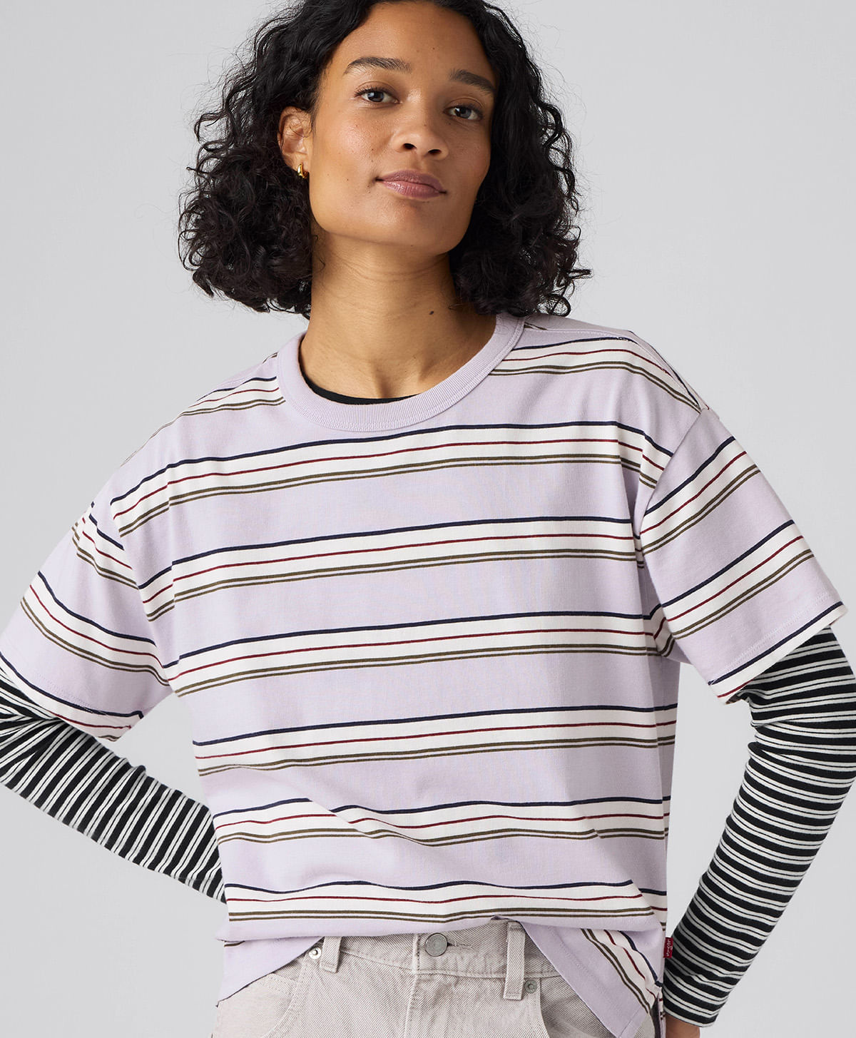 Camiseta Vintage Manga Corta Levi's® Para Mujer